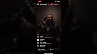 HoneyKomb Brazy on ig live dissing Finesse2tymes🤔🤧🤦🏾‍♂️ [upl. by Esinej]