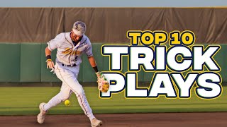 Top 10 Trick Plays of 2023  The Savannah Bananas [upl. by Zacek]