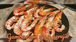 GAMBAS o GAMBONES en AIRFRYER o Freidora de Aire En 5 MINUTOS [upl. by Annairda]