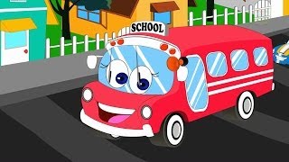 Wheels On The Bus  Baby Nursery Rhymes And Songs [upl. by Ariayek]