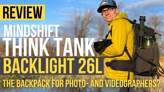 Think Tank Backlight 26l Review  The Best Backpack For Photographers amp Videographers [upl. by Ausoj]