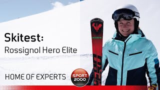 Rossignol Hero Elite ST TI  2023 Sportcarver skitest [upl. by Reinke]