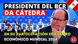 Julio Velarde da Cátedra en Foro Económico Análisis de la Economía Peruana 🇵🇪 y de América Latina [upl. by Gare]