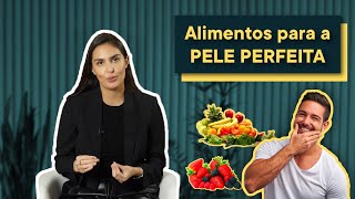 ALIMENTOS que fazem BEM para a PELE [upl. by Nnylatsyrc]