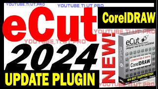 ECUT FOR CORELDRAW 2024 IS SUPPORTED FROM X3 TO 2024 NEW ECUT CORELDRAW LEDTOOL NEON NESTING [upl. by Millburn]