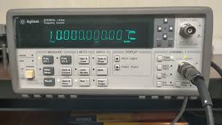 Agilent 53181AにOCXO組み込み [upl. by Berlyn]