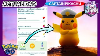 ❗️COMO CONSEGUIR UN ENCUENTRO GARANTIZADO CON PIKACHU CAPITÁN❗️ CÓDIGO TEMPORAL  Pokémon GO [upl. by Best791]