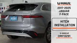 20172025 Jaguar FPace  UHaul Trailer Hitch Installation  CMF13291 [upl. by Nomaid]