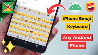 How to get iPhone emoji on Android  iOS Emoji on Android without zfont [upl. by Pernas596]