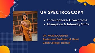 UV Spectroscopy 04 Terms Used In UV Spectroscopy By Dr Monika Gupta [upl. by Maclay700]