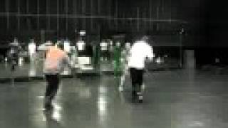 JD McElroy in Chris brown forever rehersal [upl. by Virnelli]