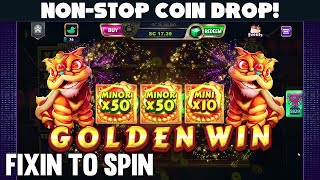 NONSTOP COIN DROP Festival 10K WAYS 💰 Luckyland Slots [upl. by Ayisan]