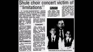 Cantor Naftali Hershtik ZquotL  Kol Nidre Concert 1988 [upl. by Elyssa]