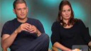 Wentworth Miller and Sarah Wayne Callies Interview Part 2 [upl. by Robena]