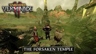 Warhammer Vermintide 2  The Forsaken Temple  Foot Knight Legend [upl. by Georgeanne]