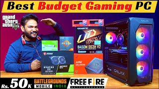 Rs 50000 Best Budget Gaming PC 😍😍  Ryzen 5  GTX 1650  9532777615  Mr Pc Wale [upl. by Nananne418]