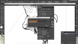 Illustrator Tracing Line Drawing [upl. by Koeppel]