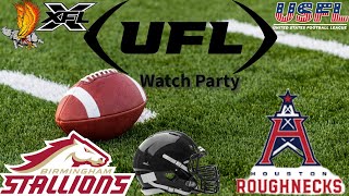 Birmingham Stallions Vs Houston Roughnecks LIVE REACTION Watch Party and Live Reaction [upl. by Roland]