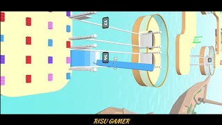 Bridge Race  Part 4  Best Puzzle Game 😍  Entertaining Game  RISU GAMER [upl. by Goodrich709]