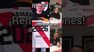 ¡Renovaciones en River Plate 📝 [upl. by Job]