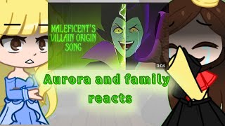 Sleeping Beauty reacts to Maleficent Once Upon a Dream Maleficent backstory [upl. by Cherish]