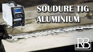 JE SOUDE LALUMINIUM  MES DEBUTS  Soudure TIG  ⓇⒷ [upl. by Arytal276]