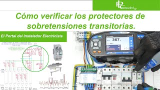 Sobretensiones transitorias Cómo verificar los protectores [upl. by Nosnah]