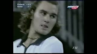 Federer v Kiefer  London 2000 R1 Highlights [upl. by Yracaz]