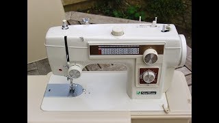 Janome New Home 551 Automatic sewing machine [upl. by Haimirej]