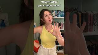 Harry Potter SURPRISE Put a Finger Down harrypotter books booktube unclaimeddemigod potterhead [upl. by Monafo]