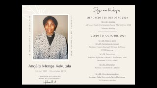 LES OBSEQUES DE ANGELE MENGA KAKUTALA [upl. by Ez]