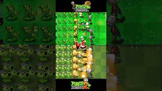 Pvz vs Pvz 2  Two Mega Gatling  Torchwood Vs Two Tutorial Gargantuar Zombie shorts [upl. by Akehsar]