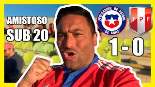 Chile vs Peru amistoso internacional Sub20 en Valparaiso [upl. by Darnoc]