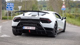 Lamborghini Huracan Performante  FULL Throttle Accelerations amp Revs [upl. by Tips]