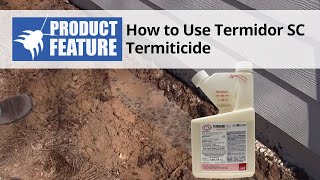 How to Do a Termite Treatment with Termidor SC Termiticide [upl. by Karisa]