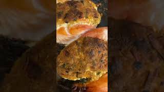 Stuffed salmon steaks with crabs [upl. by Norat295]