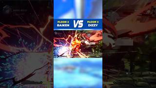 GGST Floor 2 ▰ Dizzy vs Baiken ▰ Low Level Gameplay [upl. by Naimaj743]