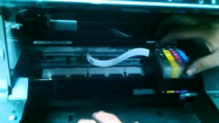 Reseteo de cartuchos recargables EPSON XP211 VIDEOTEC [upl. by Yeorgi535]