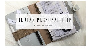 Original Filofax Personal Flip l Planningwithalo [upl. by Denzil]