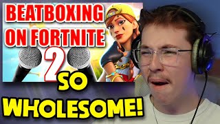 WHEN A BEATBOXER PLAYS FORTNITE 2 REACTION [upl. by Judie821]