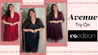 Avenue Try On l CoEdition Plus Size Fashion [upl. by Chevy610]