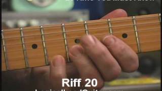 25 Riffs You Must Know  Riff 20  How To Play Lead Guitar [upl. by Boru]