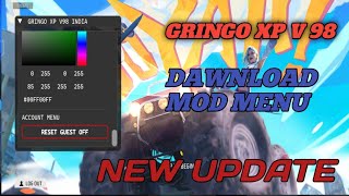 GRINGO V 98 Hack Download Gringo XP V 98 Mod menu ✅✔️ freefire [upl. by Eidnil]