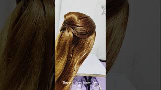 Simple hairstyle for girlsviralshort trendingshorts threesistershairstyles yputubeshorts [upl. by Cecilia]