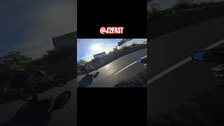 SV1000 VS CB1000R 40 Roll Race with J2fast1kr [upl. by Dib]