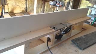 Makita bench top planer jig [upl. by Drooff]