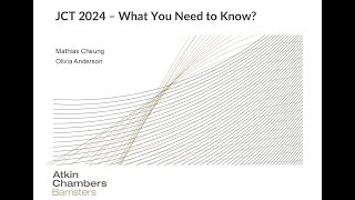 JCT 2024 – 10 Key Changes in the New Suite of Contracts [upl. by Erodasi717]