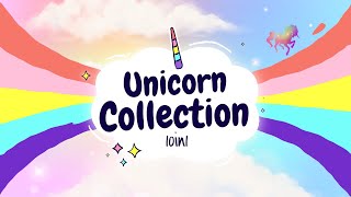 Sleep Stories for Kids  UNICORN COLLECTION 10in1  Sleep Meditations for Children [upl. by Dahs]