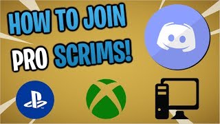 Fortnite How To Join Pro Scrims  Pc amp Console [upl. by Aniaz]