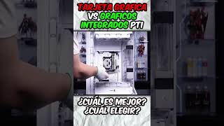 TARJETA Grafica VS GRAFICOS Integrados gaming pcs gamer [upl. by Nirehs620]